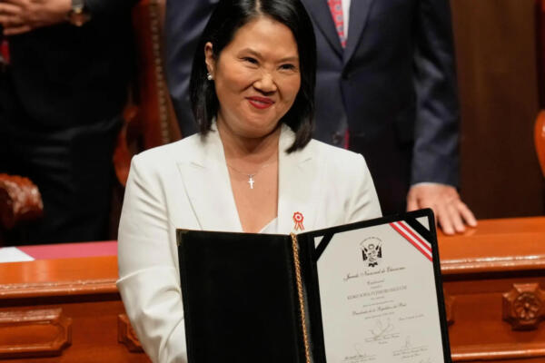 Keiko Fujimori, presidenta electa de Perú 