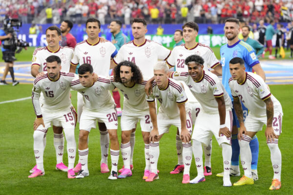 La selección de españa lista para enfrentar a Bélgica en cuartos mundial 2026