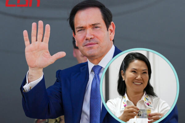 Rubio felicita a Keiko Fujimori y ofrece reforzar cooperación EE. UU.-Perú en seguridad
