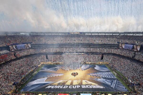 Met Life Stadium (Estadio Nueva York Nueva Jersey) durante el Medio Tiempo del Mundial de Fútbol. Foto: FIFA WORLD CUP