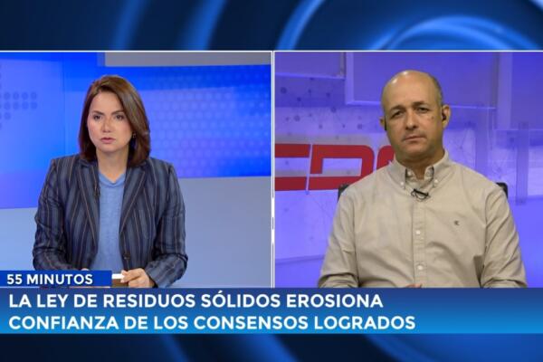 Nelson Bautista cuestiona reforma a la Ley de Residuos Sólidos y advierte sobre pérdida de confianza