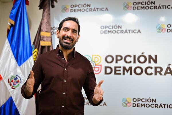  José Horacio Rodríguez, presidente del partido Opción Democrática (OD)