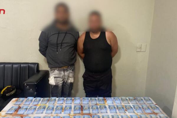Capturan a presuntos ladrones de bancas y recuperan dinero
