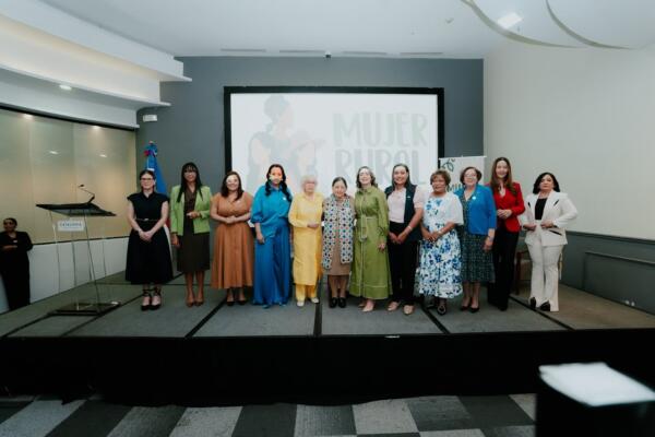 RD reunió a líderes regionales para fortalecer a las mujeres rurales. Foto: Fuente externa 