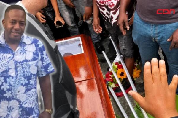 Protestas por muerte de detenido en destacamento policial de San Cristóbal.