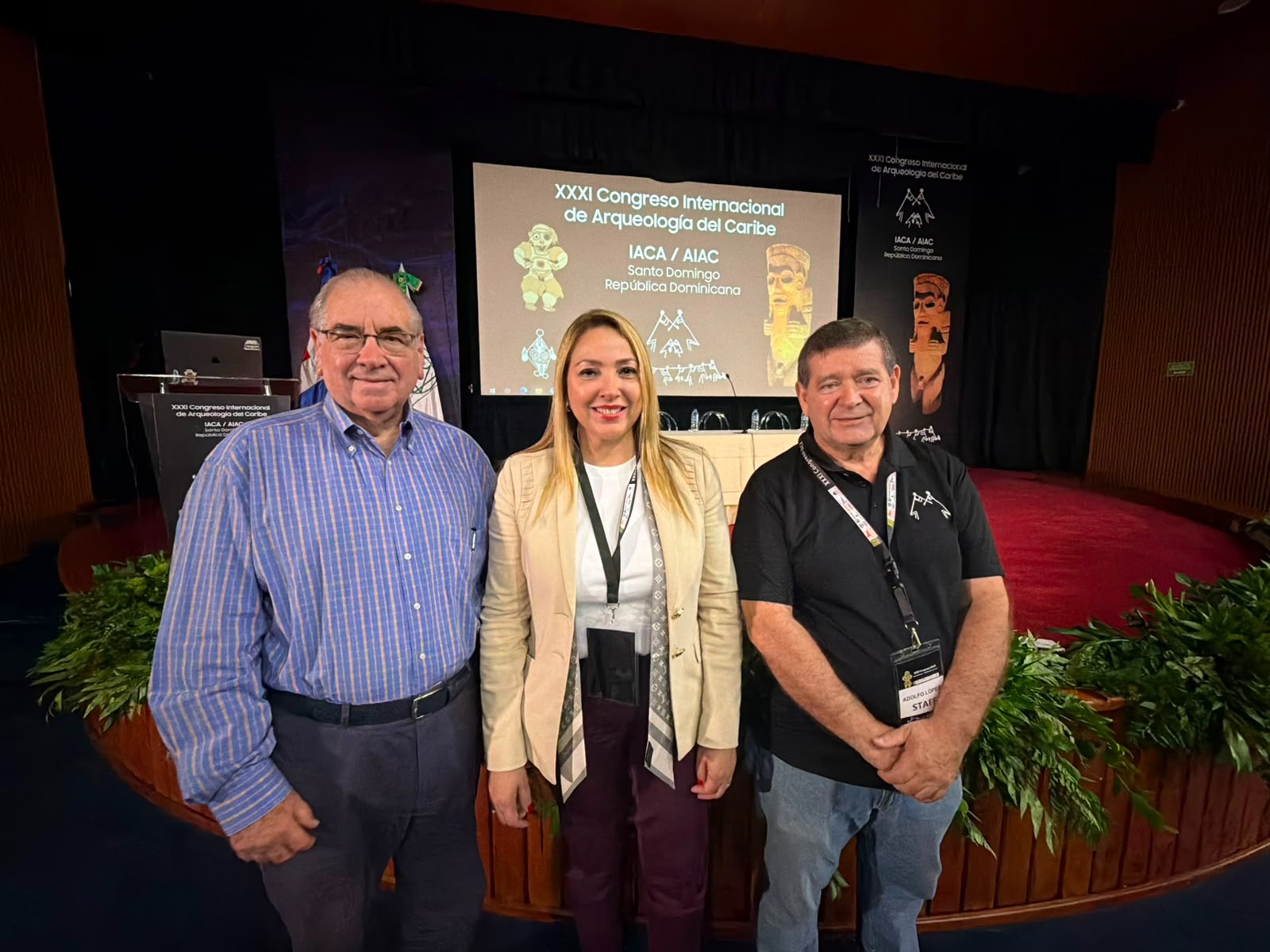 El anuncio fue realizado por la arqueóloga Kathleen Martínez; mientras que Manuel García Arévalo resaltó el valor científico del Congreso Internacional de Arqueología del Caribe.