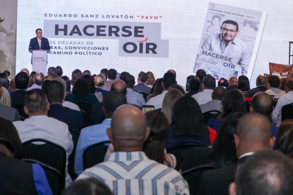 Yayo Sanz Lovatón presenta Hacerse Oír: una recopilación de ideas, convicciones y memoria política