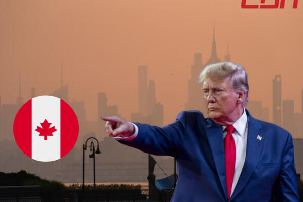 Trump amenaza a Canadá con más aranceles tras acusar a su vecino de 