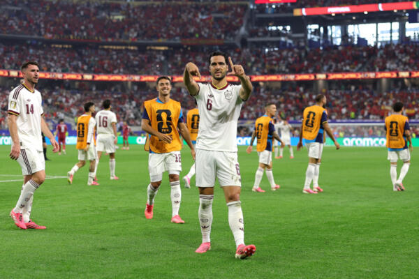 Mikel Merino fue el autor del tanto de la victoria española