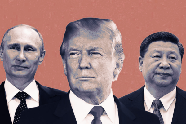 Irregular Poner Trump plantea negociar con Putin y Xi el fin de la guerra