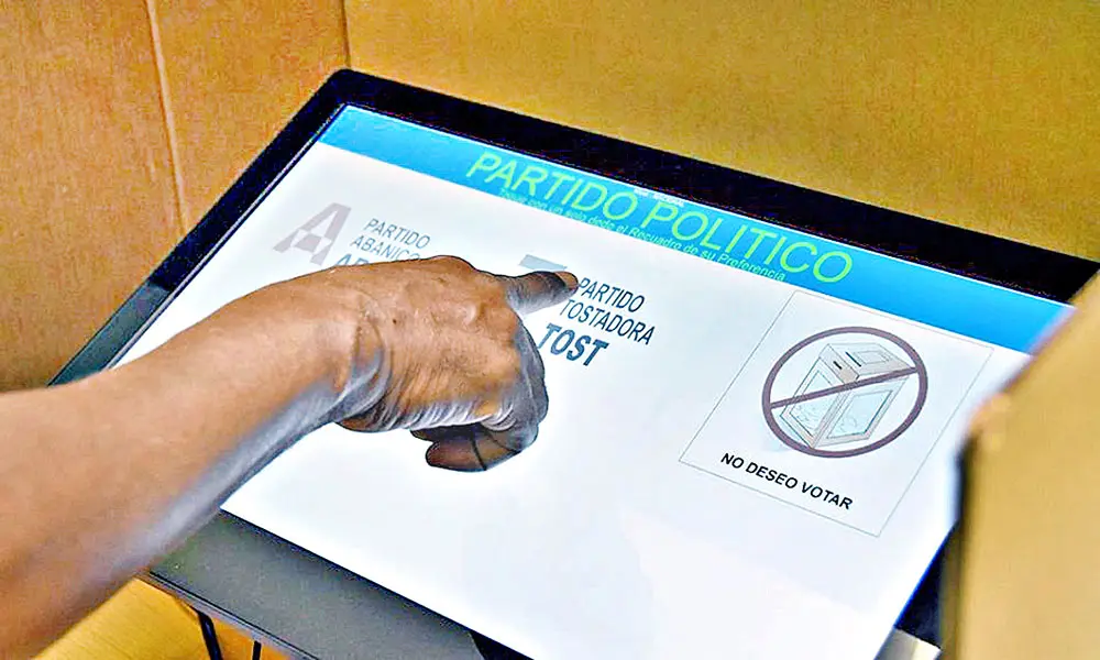 Voto electrónico