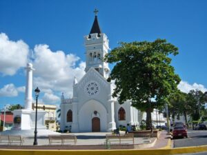 Roban cableado de luz en la catedral San Pedro Apóstol en SPM