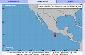 Bonnie se intensifica a huracán en el Pacífico de México