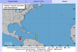 La tormenta tropical 