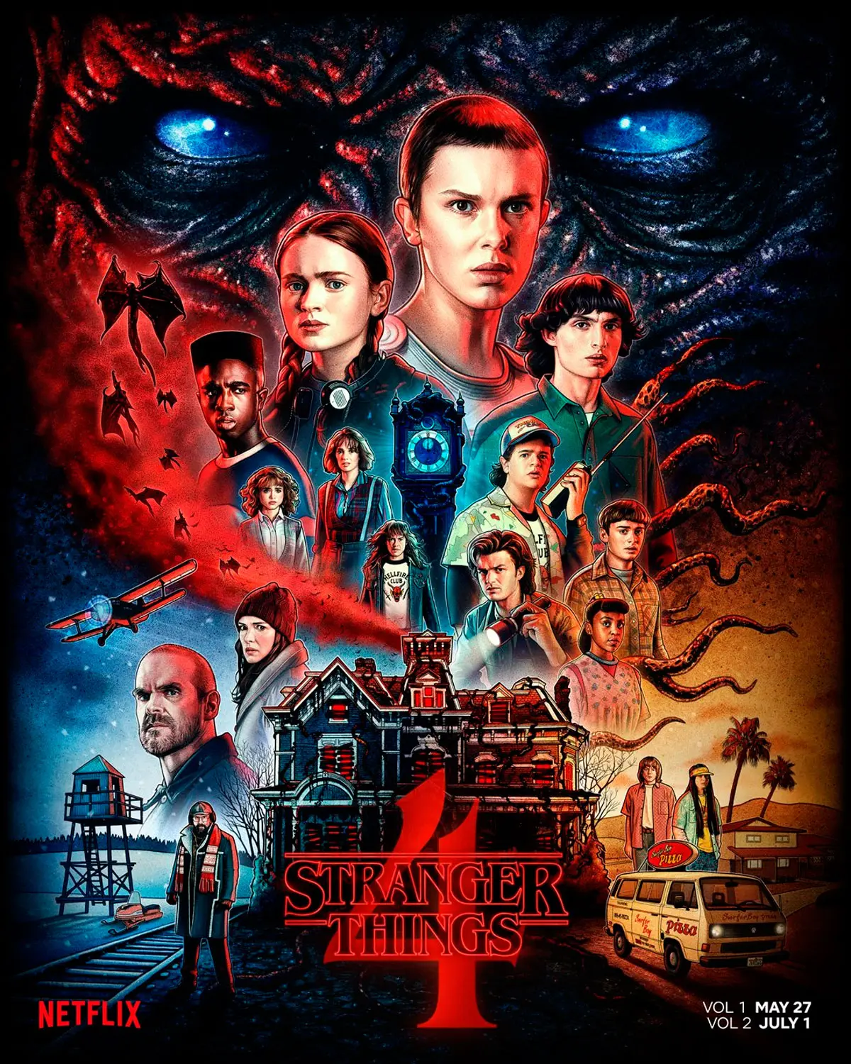 "Squid Game" y "Stranger Things" aspiran a liderar candidaturas de los Emmy