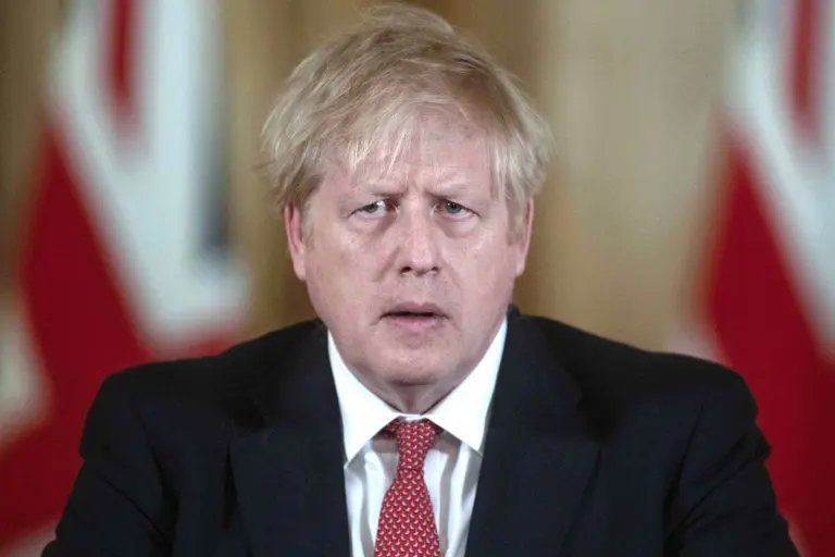 Boris Johnson, primer ministro británico,