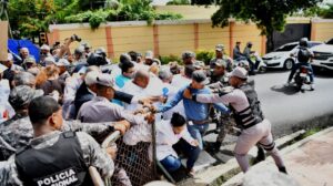 Protesta de Colegio Médico Dominicano (CMD), foto Yimel Rivera