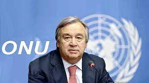 António Guterres, l secretario general de la ONU,