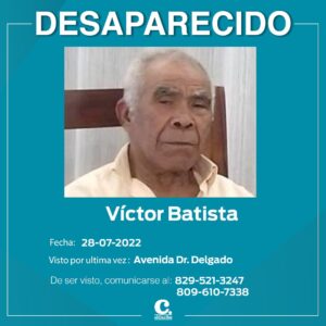 Desaparecido: Víctor Batista