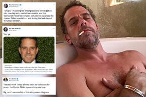 Hijo de Joe Biden habla de sus selfies desnudo