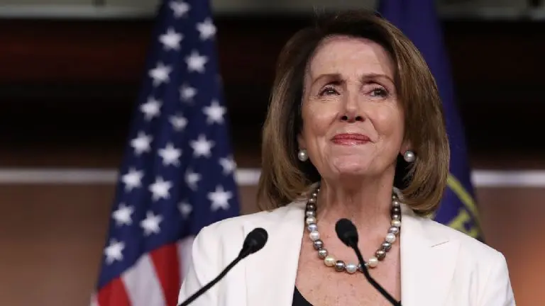 La expresidenta de la Cámara de Representantes de Estados Unidos Nancy Pelosi