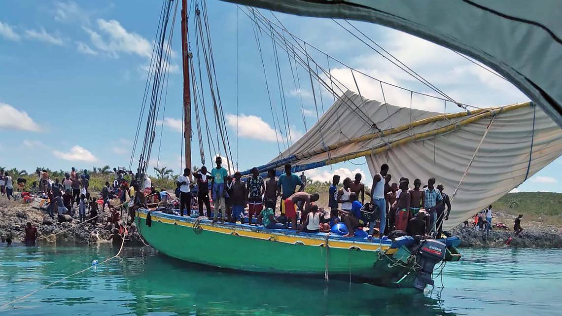 Detienen a 111 migrantes haitianos que intentaron llegar a Bahamas FOTO: ARCHIVO