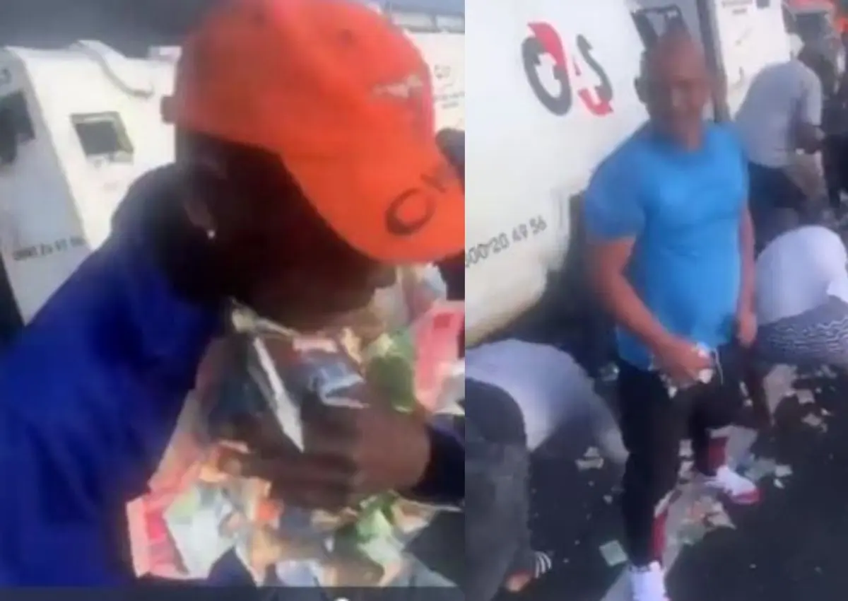 Volcamiento de un camión de valores en RD que se hizo viral es un fake