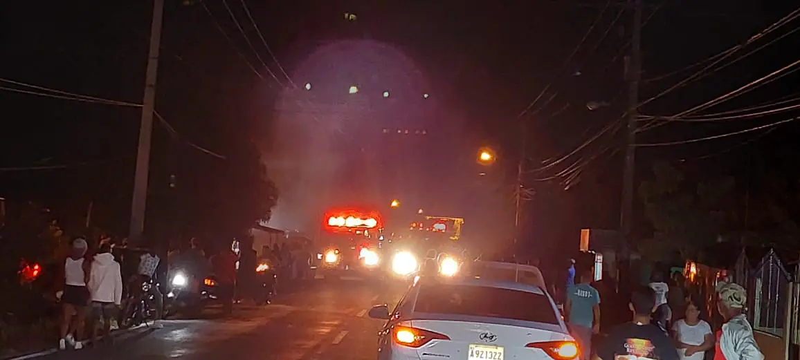 Incendio en Miches Dajabón