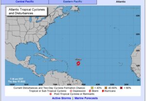 Se forma la tormenta tropical Fiona; se acercará a RD este fin de semana