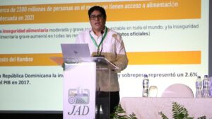 Rodrigo Castañeda, representante del organismo internacional en República Dominicana de la FAO