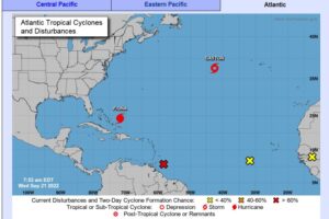 Fiona llega a categoría 4 y el jueves estará cerca de Bermudas