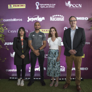 Madelyn Martínez, Raymundo Feliz, Isabel González y Hans Kühn