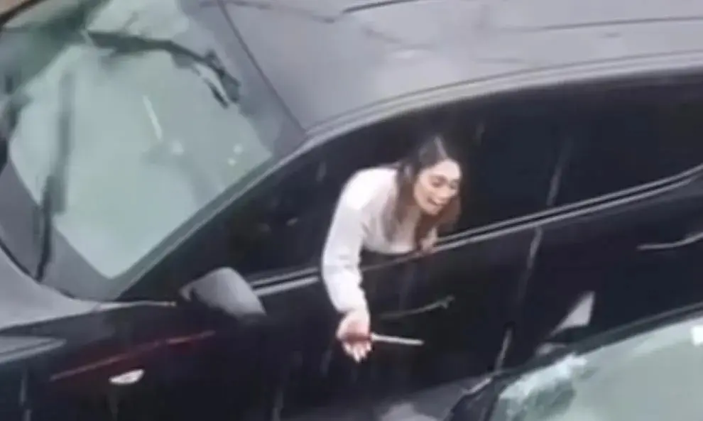 La reacción de una mujer al percatarse que le fueron infiel