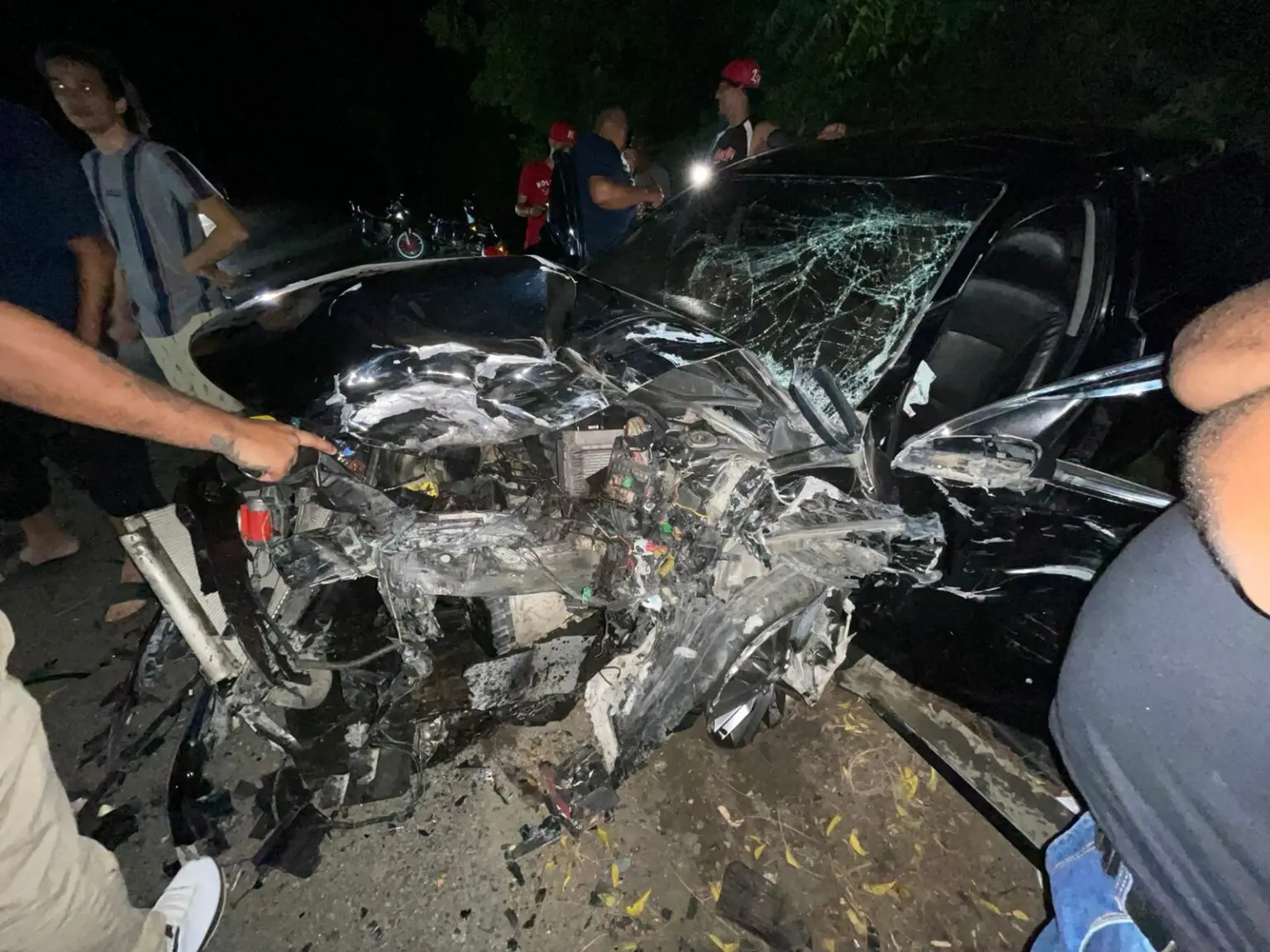 Accidente en Peravia deja una menor muerta y seis heridos