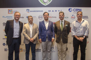 Francisco Caro, Ferdinando Lamarche, Miguel Roig, Luis Arturo Carbuccia y Domingo Bermúdez