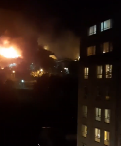 Un incendio y enfrentamientos en la principal prisión de Teherán, Irán