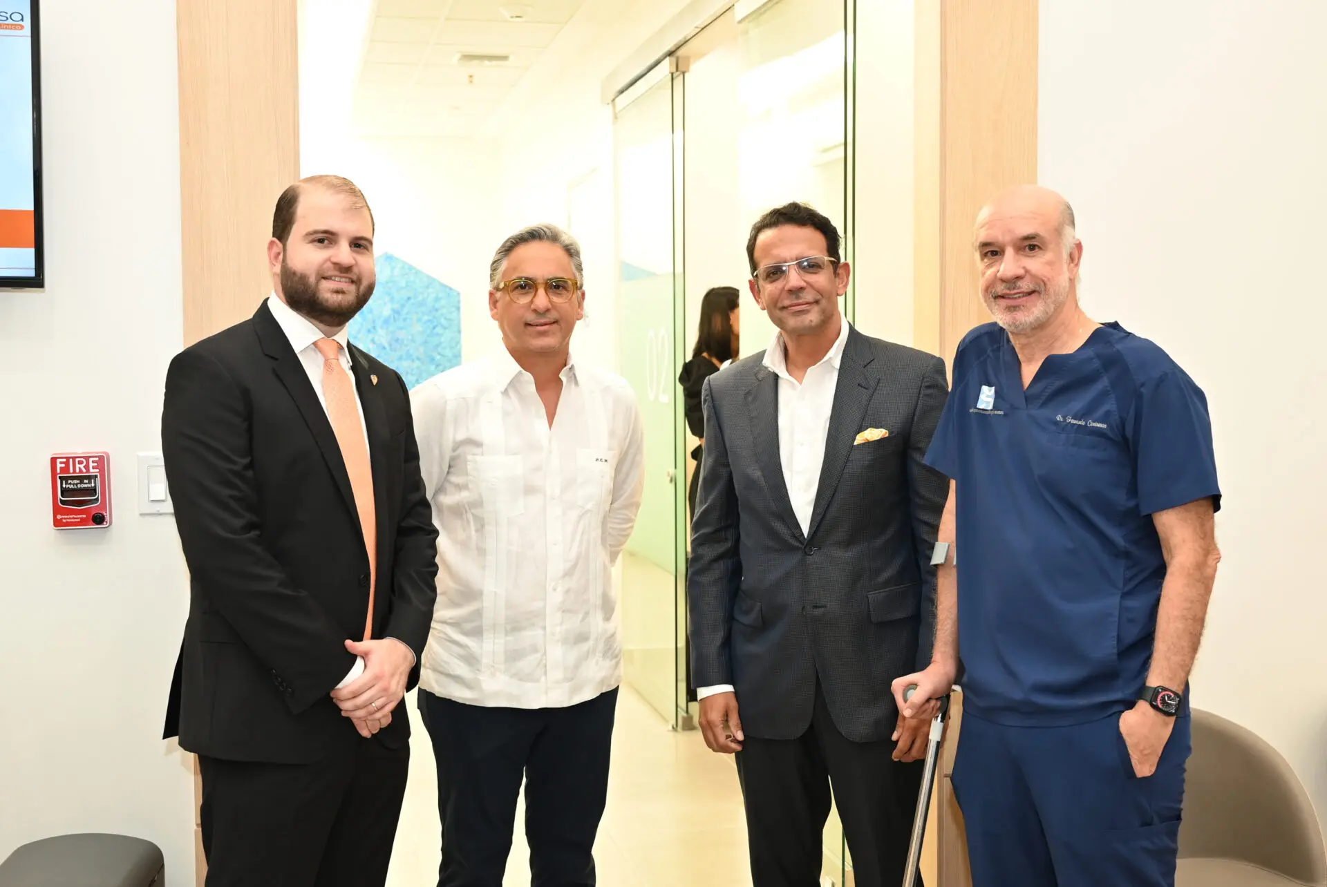 Juan Cohen, Pavel Garcia, Pedro Ureña y Fernando Contreras