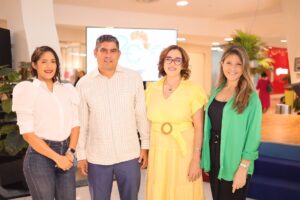 Miosotiss Rosis, Leo Molina, Kathy Pockels y Patricia Ramella. FUENTE EXTERNA