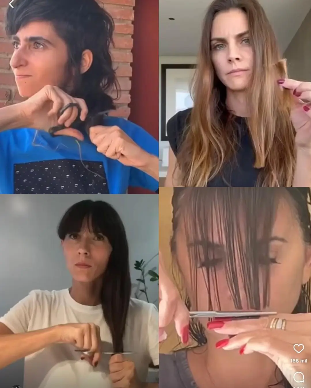 Actrices, políticas y empresarias españolas se cortan el pelo por las iraníes