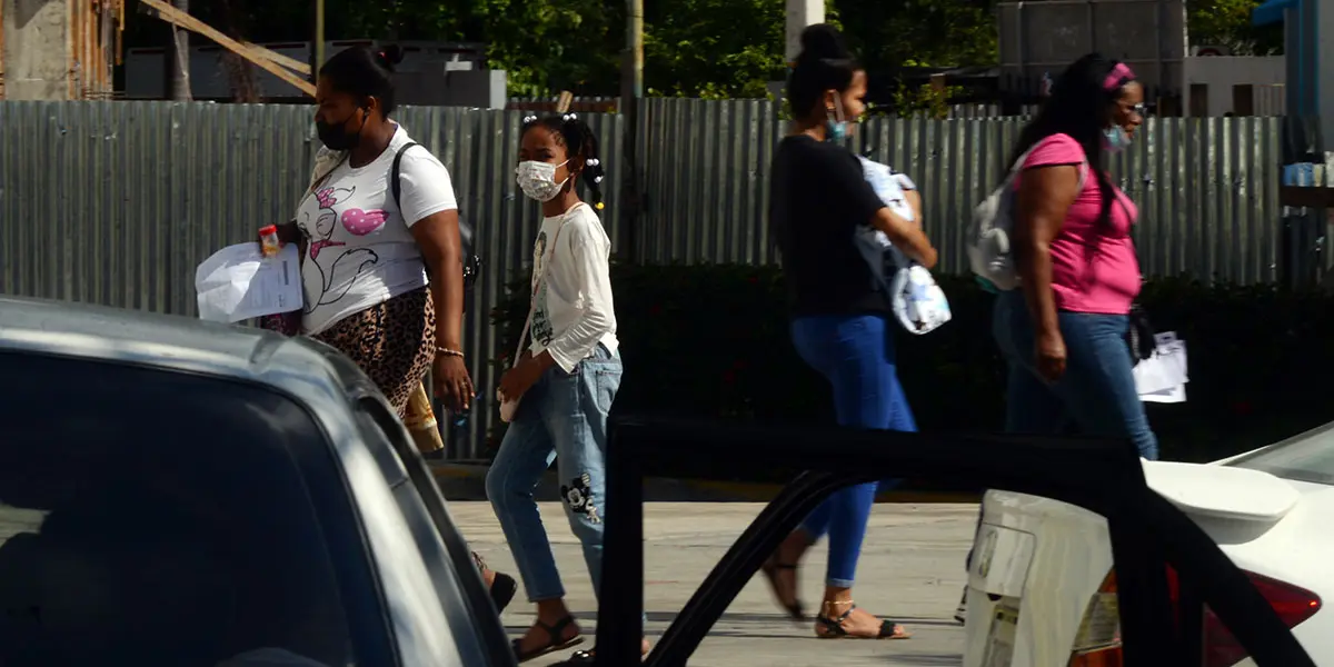 En la población se ha descontinuado el uso de las mascarillas. Félix de la Cruz