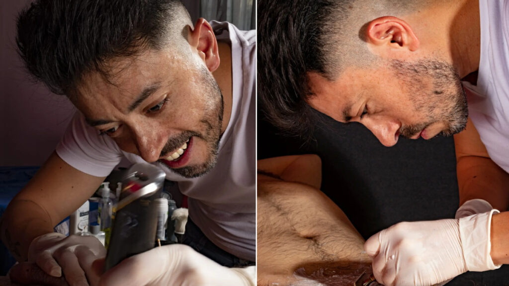 Barbero de bolas: el insólito emprendimiento de un estilista