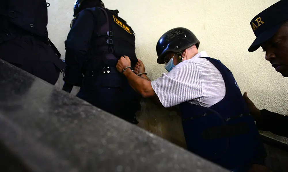 Fausto Miguel de Jesús Cruz, asesino confeso del ministro de Orlando Jorge Mera. Foto de Archivo