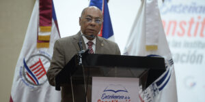 El magistrado Milton Ray Guevara, presidente del Tribunal Constitucional. Johnny Rotestán