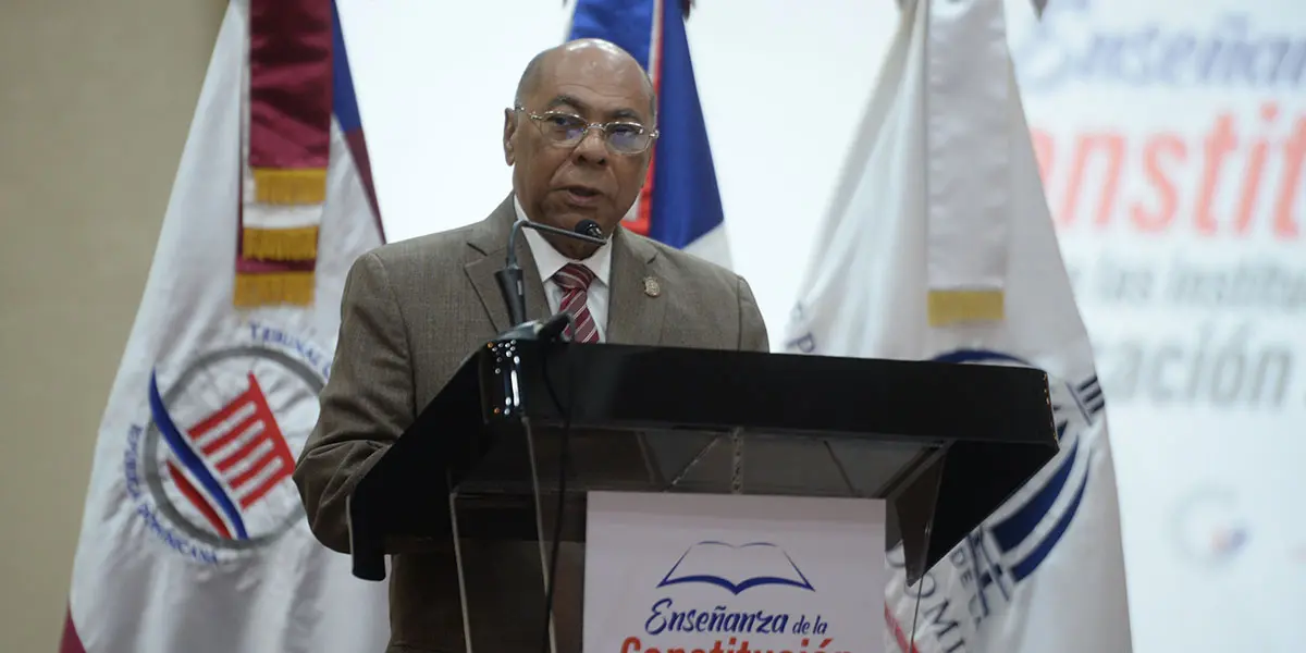 El magistrado Milton Ray Guevara, presidente del Tribunal Constitucional. Johnny Rotestán