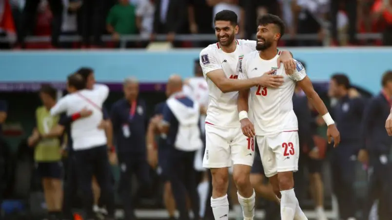 2-0: Dos goles en la prolongación dan el triunfo a la Irán de Queiroz FOTO: FUENTE EXTERNA