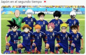 Los memes del Alemania-Japón son en animé tras la victoria nipona