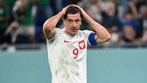 La maldición de Lewandowski en Mundiales continúa