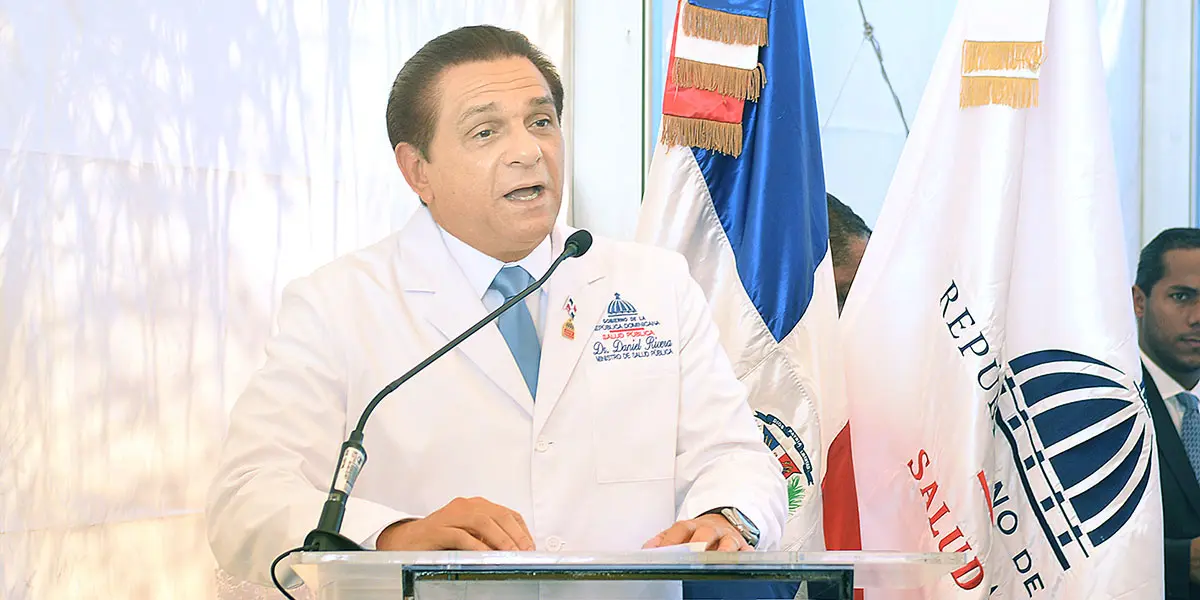 El ministro de Salud, Daniel Rivera. Félix de la Cruz