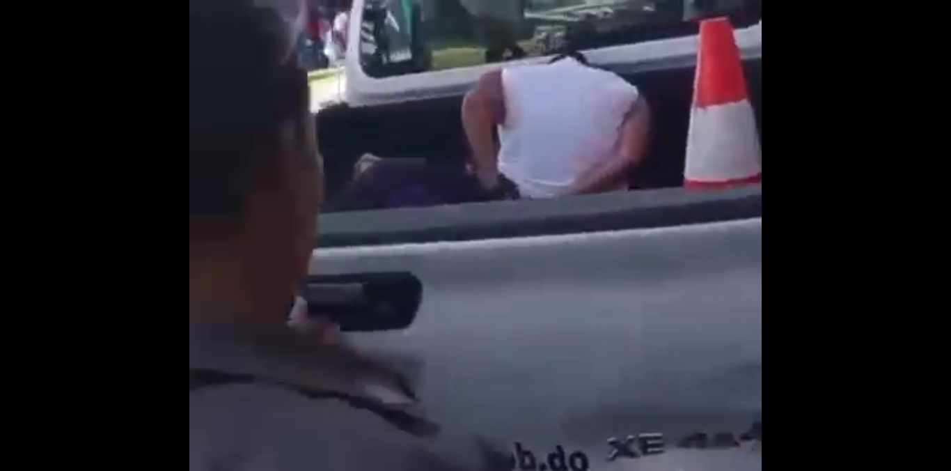 Tres mujeres se salvan de un linchamiento en Santiago