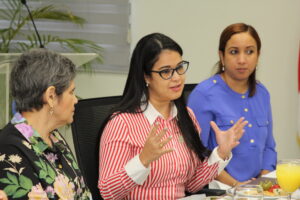 Representantes de la Universidad Madre y Maestra conversaron con los medios. Fuente externa